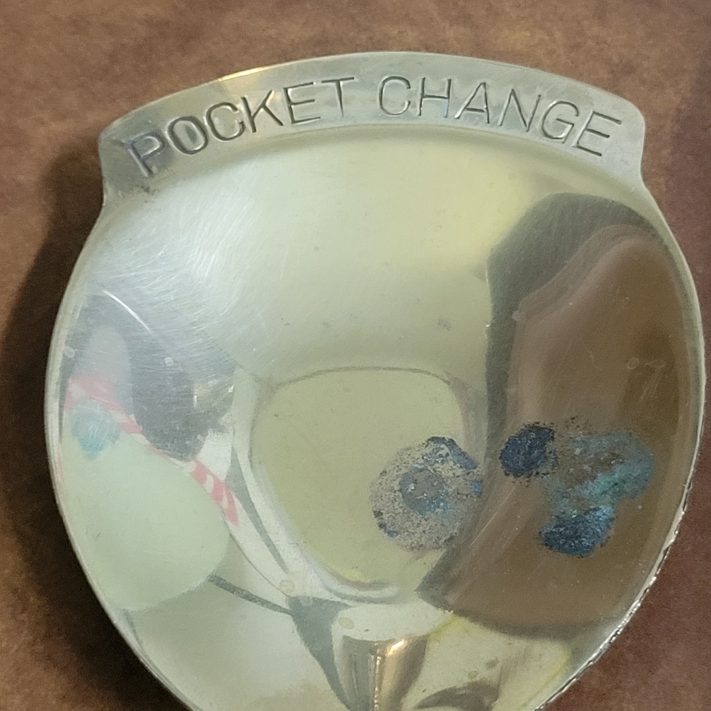 VTG Brass Pocket Change Holder